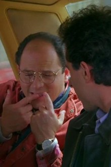 George with Dana Foley  Seinfeld, Seasons, Season 4