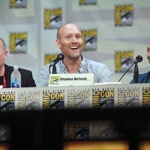 Marvel's Agent Carter, Christopher Markus (L), Stephen McFeely (C), Louis D'Esposito (R), 01/06/2015, ©ABC