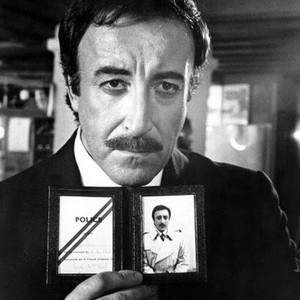 RETURN OF THE PINK PANTHER, Peter Sellers, 1975, police identification