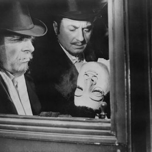 LE PLAISIR, Claude Dauphin (right), 1952