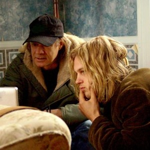 LAST DAYS, director Gus Van Sant, Michael Pitt on set, 2005, (c) Fine Line