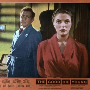 THE GOOD DIE YOUNG, Richard Basehart, Joan Collins, 1954