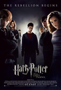 Harry Potter and the Order of the Phoenix Rotten Tomatoes