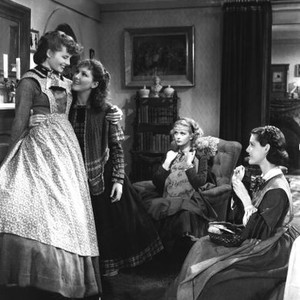 LITTLE WOMEN, Katharine Hepburn, Jean Parker, Joan Bennett, Frances Dee, 1933