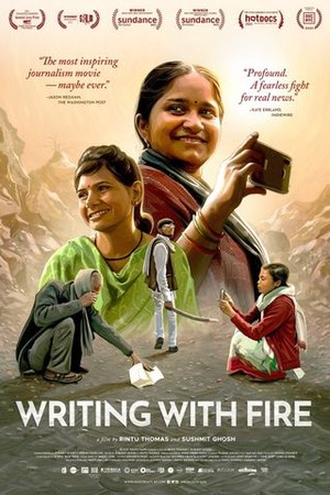 Writing with Fire poster
