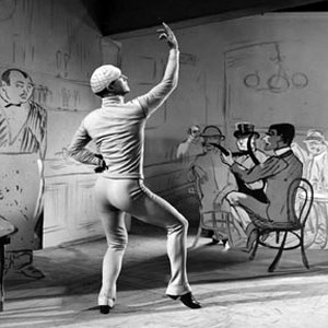 A scene from the film "An American in Paris."