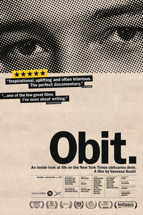 Obit. poster