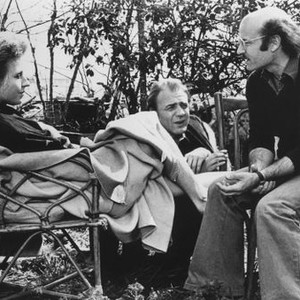 CIRCLE OF DECEIT, (aka DIE FALSCHUNG), Hanna Schygulla, Bruno Ganz, director Volker Schlondorff on set, 1981, (c) United Artists Classics
