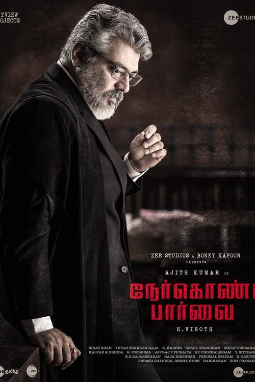 Nerkonda Paarvai poster