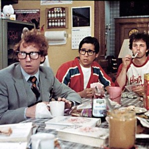 REVENGE OF THE NERDS, Timothy Busfield, Brian Tochi, Curtis Armstrong, 1984. TM and Copyright © 20th Century Fox Film Corp. All rights reserved..