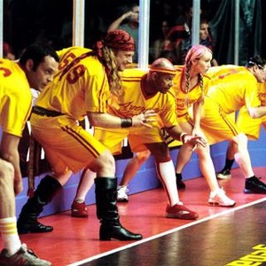 DODGEBALL: A TRUE UNDERDOG STORY, Vince Vaughn, Alan Tudyk, Christopher Williams, Christine Taylor, Stephen Root, Justin Long, 2004, TM & Copyright (c) 20th Century Fox Film Corp. All rights reserved.
