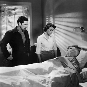RED SKIES OF MONTANA, Richard Boone (left), Constance Smith (center), 1952, (c) 20th Century Fox, TM & Copyright