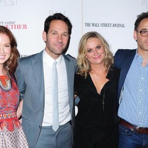 Ellie Kemper, Paul Rudd, Amy Poehler, David Wain at arrivals for 2014 BAMcinemaFest: THEY CAME TOGETHER Premiere, BAM Harvey Theater, Brooklyn, NY June 23, 2014. Photo By: Gregorio T. Binuya/Everett Collection