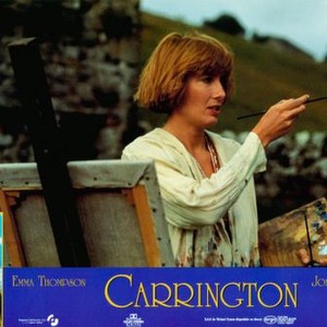 CARRINGTON, bottom from left: Jonathan Pryce, Emma Thompson, Emma Thompson (center), 1995, © Gramercy Pictures
