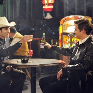 THE LAST RIDE, from left: Henry Thomas, as Hank Williams, Jesse James, 2012. ph: Melody Gaither/©Category One Entertainment