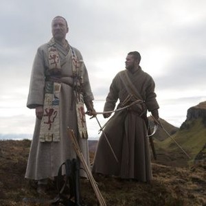 MACBETH, from left: David Thewlis as Duncan, Jack Reynor as Malcolm, 2015. © The Weinstein Company