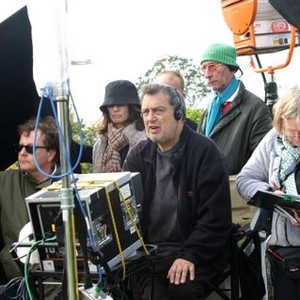 MRS. HENDERSON PRESENTS, Director Stephen Frears, (center), on set, 2005, (c) Miramax