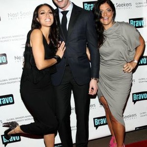 Melissa Gorga, Ryan Serhant, Kathy Wakile at arrivals for Premiere of Bravo''s MILLION DOLLAR LISTING NEW YORK, Catch Roof, New York, NY March 2, 2012. Photo By: Steve Mack/Everett Collection