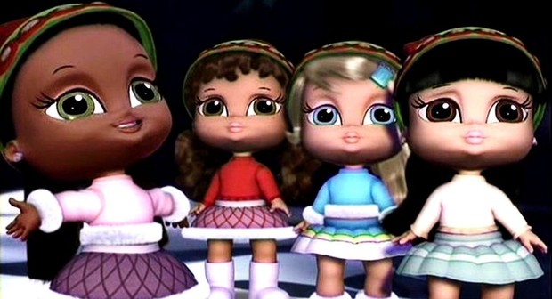Bratz babyz save christmas top