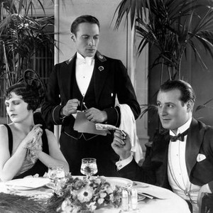 TRIUMPH, from left, Leatrice Joy, Rod La Rocque, Victor Varconi, 1924
