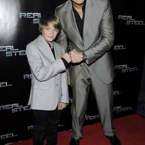 Dakota Goyo, Kevin Durand at arrivals for REAL STEEL Canadian Premiere, Scotiabank Theatre, Toronto, ON September 20, 2011. Photo By: Nicole Springer/Everett Collection