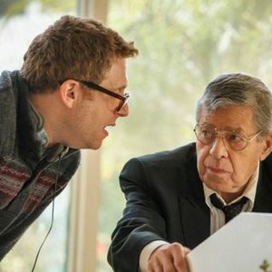 MAX ROSE, from left, director Daniel Noah, Jerry Lewis, on-set, 2013. © Paladin