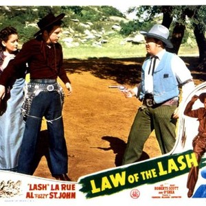 LAW OF THE LASH, Mary Scott, Lash La Rue, 1947