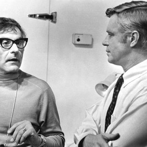THE EXECUTIONER, Director Sam Wanamaker (left), 1970