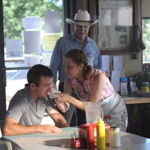 (L-R) Lucas Black as Luke Chisholm, Robert Duvall as Johnny Crawford and Melissa Leo as Lily in "Seven Days in Utopia." photo 6