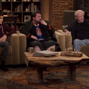 Talking Dead, Mike Zegen (L), Kevin Smith (C), Scott Wilson (R), Scott Wilson, Michael Zegen and Kevin Smith, Season 1, Ep. #10, 2/26/2012, ©AMC