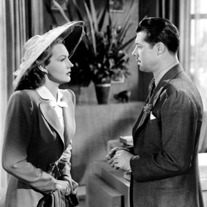 THE MAGNIFICENT DOPE, Lynn Bari, Don Ameche, 1942, (c) 20th Century Fox, TM & Copyright