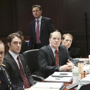 Scandal, Jason Dechert (L), Tony Goldwyn (C), Josh Clark (R), 04/05/2012, ©ABC