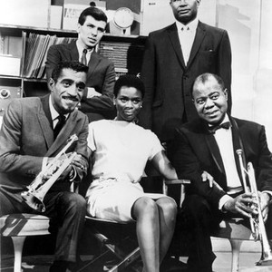 A MAN CALLED ADAM, Sammy Davis, Jr., Frank Sinatra, Jr., Cicely Tyson, Ossie Davis, Louis Armstrong, 1966