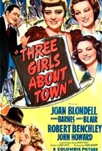 Poster for Three Girls About Town