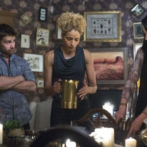 Witches of East End, Christian Cooke (L), Michelle Hurd (R), 'Boogie Knight', Season 2, Ep. #5, 08/10/2014, ©LIFETIME