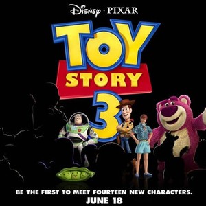 DISNEY/PIXAR TOY STORY 3 POSTER - Cast Of Characters With Their