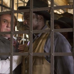 Hell on Wheels, Colm Meaney (L), Dohn Norwood (R), 'Under Color of Law', Season 4, Ep. #8, 09/20/2014, ©AMC