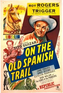 Poster for On the Old Spanish Trail
