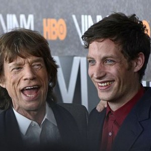 Mick Jagger, James Jagger at arrivals for VINYL Premiere on HBO, Ziegfeld Theatre, New York, NY January 15, 2016. Photo By: Derek Storm/Everett Collection