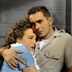 AMERICAN GUERILLA IN THE PHILIPPINES, from left: Micheline Presle, Tyrone Power, 1950. ©20th Century-Fox Film Corporation, TM & Copyright