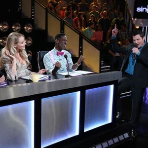 The Sing-Off, from left: Ben Folds, Jewel, Shawn Stockman, Nick Lachey, 'Judges Choice', Season 4, Ep. #6, 12/19/2013, ©NBC