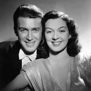NO TIME FOR COMEDY, from left: James Stewart, Rosalind Russell, 1940