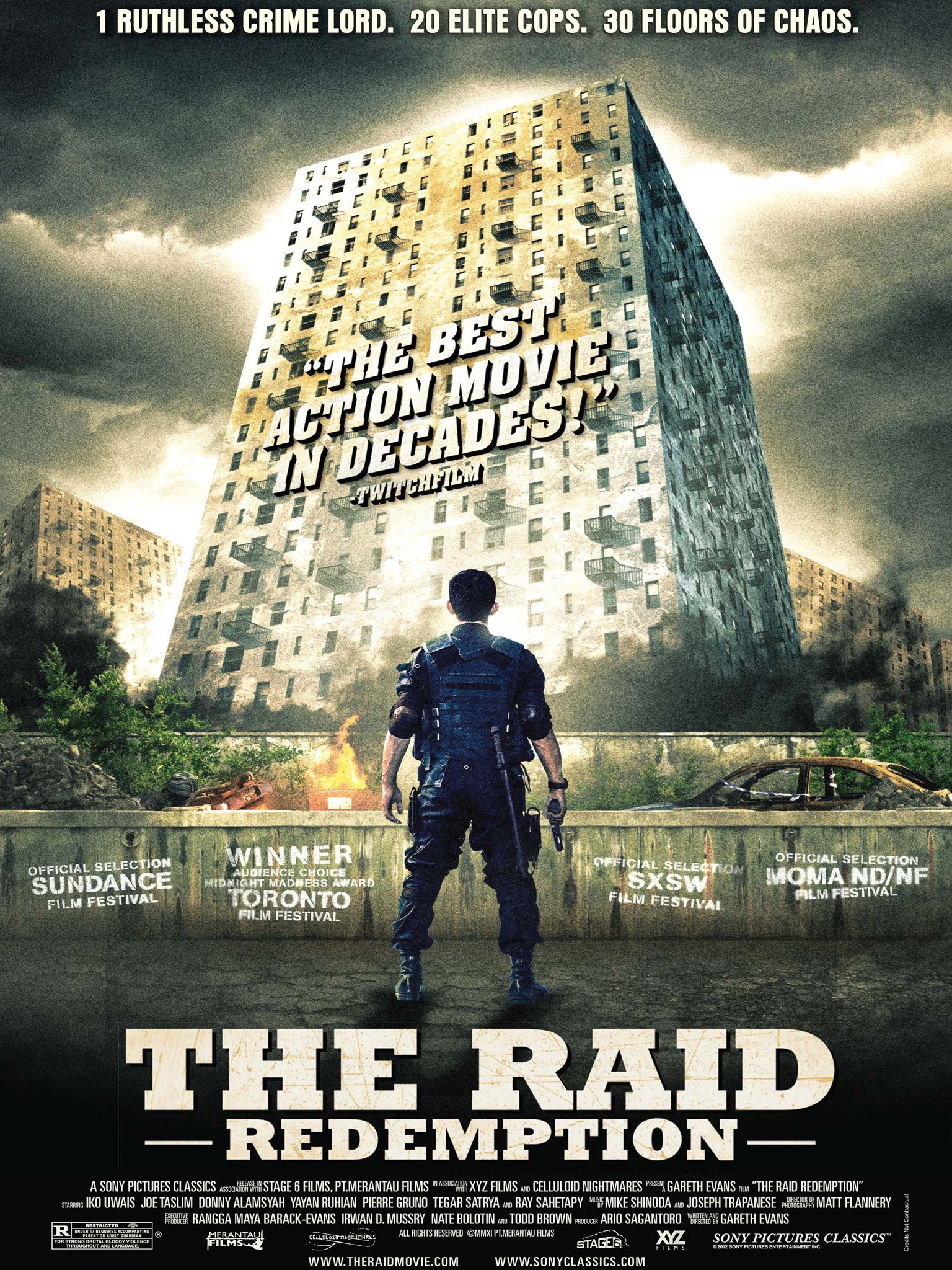 The raid сколько частей