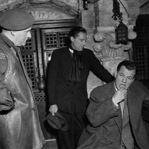 THE THIRD MAN, Bernard Lee, director Carol Reed, Joseph Cotten, 1949