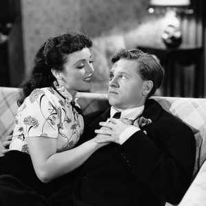 LOVE LAUGHS AT ANDY HARDY, Lina Romay, Mickey Rooney, 1946