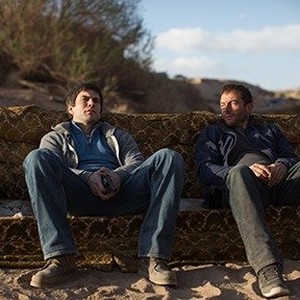 (L-R) Wes Bentley as Bill Scanlon and Jason Isaacs as Frank McTiernan in "After the Fall." photo 16