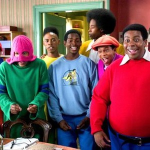 FAT ALBERT, Jermaine Williams, Marques Houston, Alphonso McAulay, Keith Robinson, Aaron Frazier, Shedrack Anderson III, Kenan Thompson, 2004, TM & Copyright (c) 20th Century Fox Film Corp. All rights Reserved.