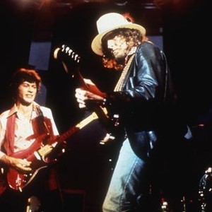 LAST WALTZ, Robbie Robertson, Bob Dylan, 1978, concert performance