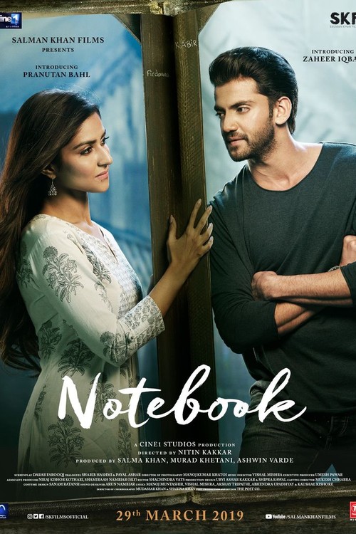 Notebook poster