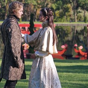 Reign, Toby Regbo (L), Adelaide Kane (R), 'The Prince of the Blood', Season 2, Ep. #7, 11/13/2014, ©KSITE